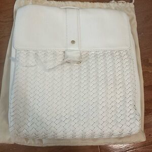 Basket weave, mini backpack